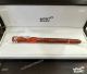 New Mont Blanc Rouge Et Noir Marble Special Edition Rollerball Pen Marble Pens (4)_th.jpg